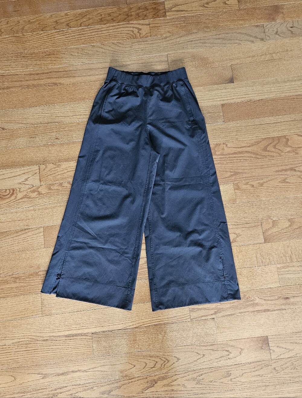 lululemon athletica Black Wide-Leg Pull-On Pants